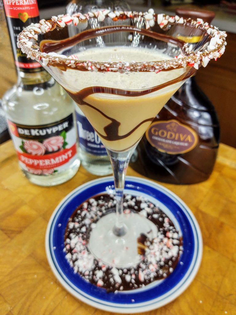 chocolate peppermint martini