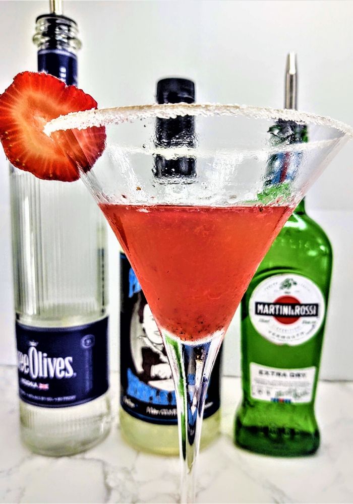 strawberry martini