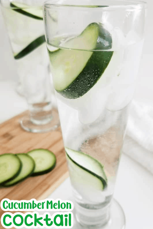 Cucumber Melon Vodka Cocktail