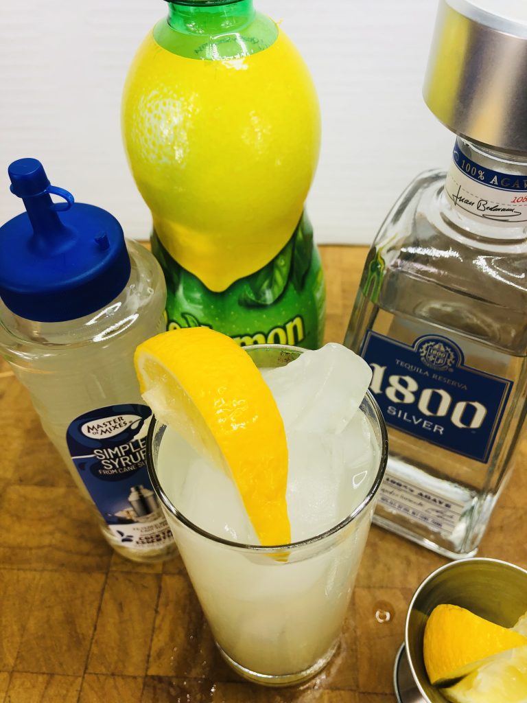 tequila and lemonade