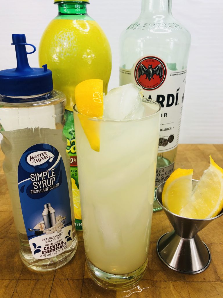 rum and lemonade