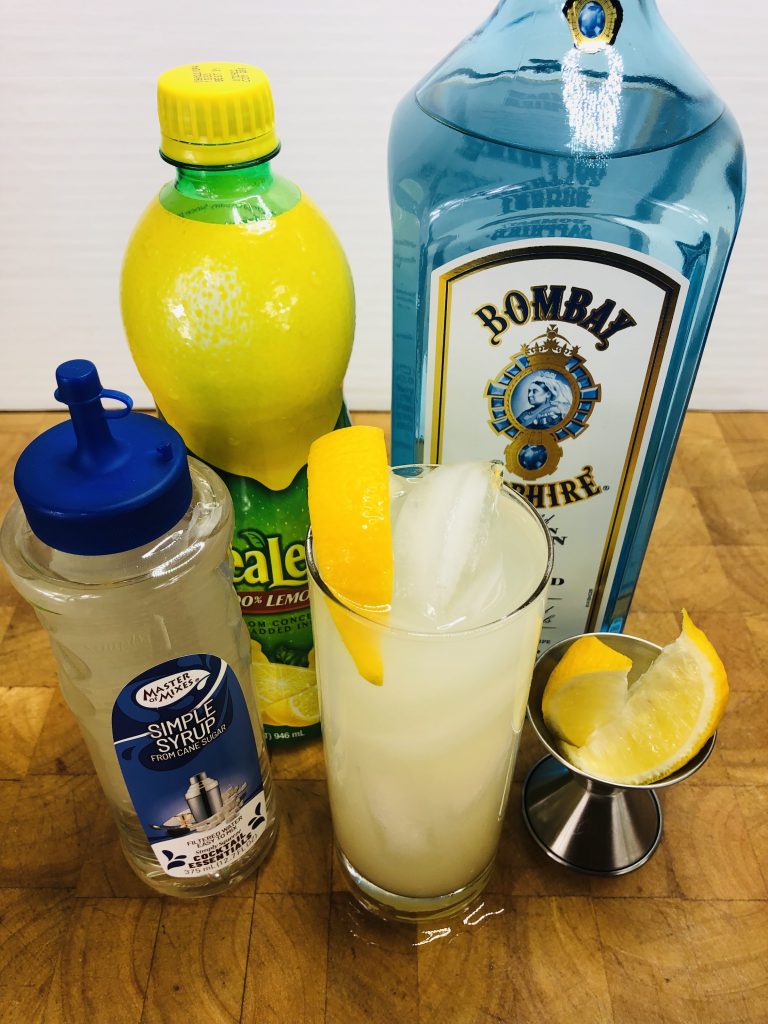 gin and lemonade