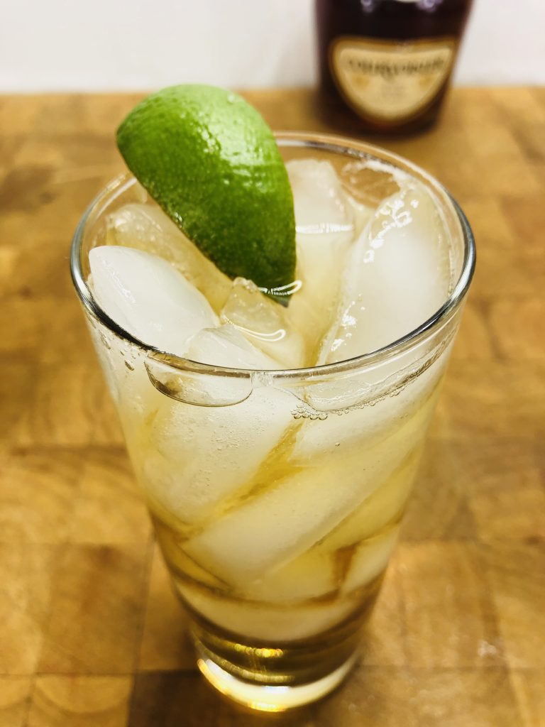 Cognac and ginger ale