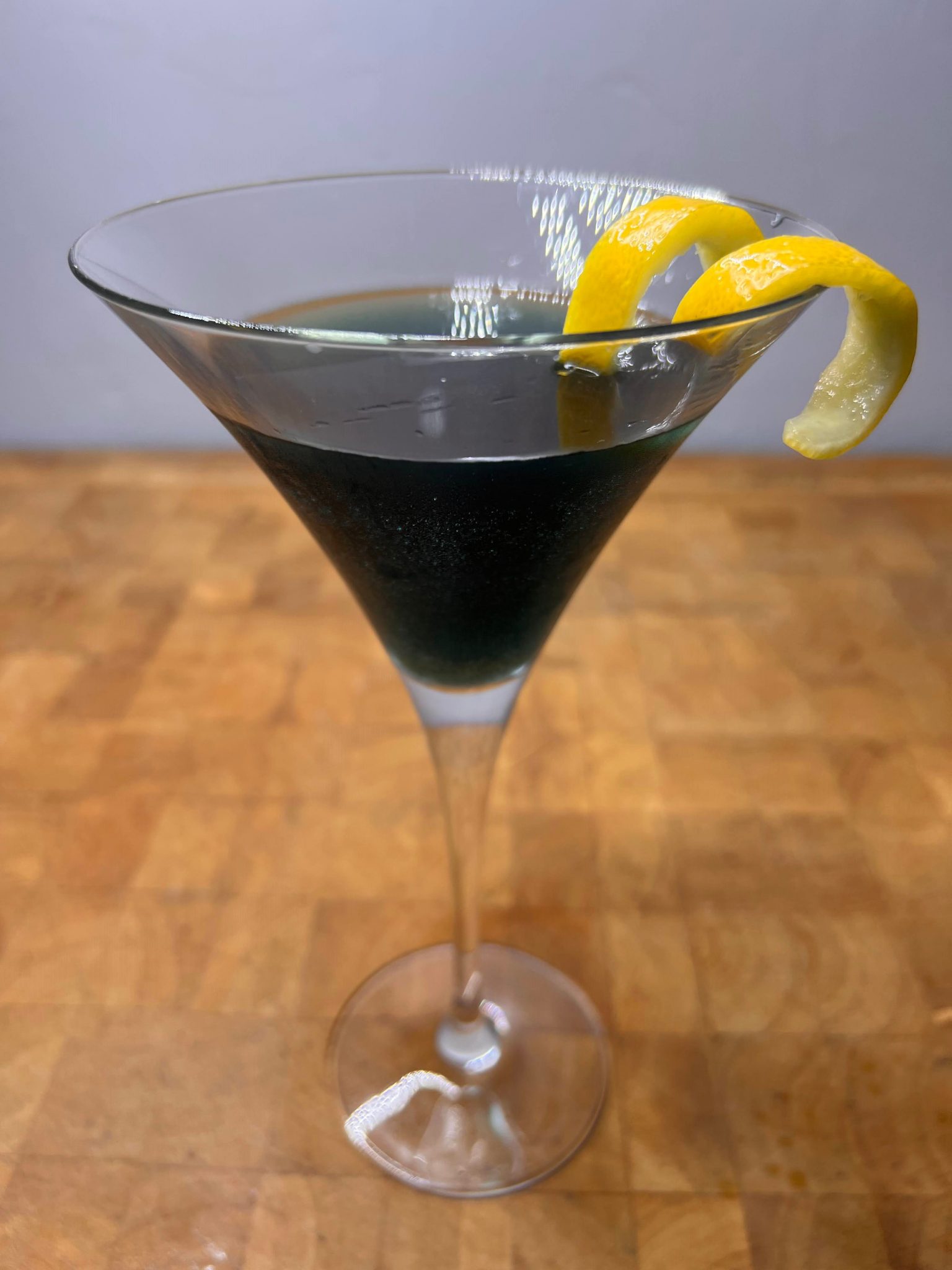 Black Martini a perfect Halloween drink Occasional Cocktails