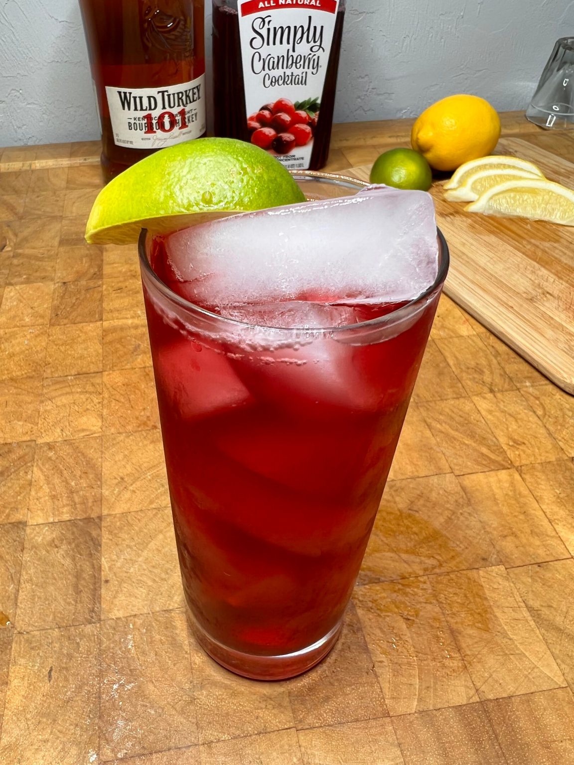Whiskey and Cranberry Juice Cocktail Occasional Cocktails