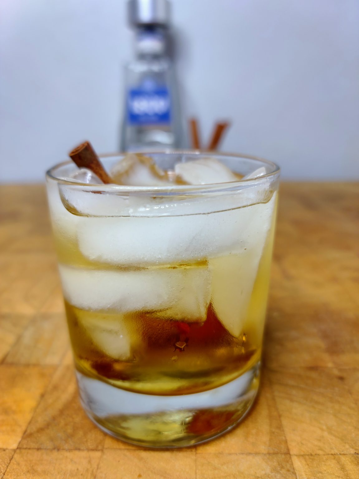 Tequila and Apple Juice a fall drink Occasional Cocktails