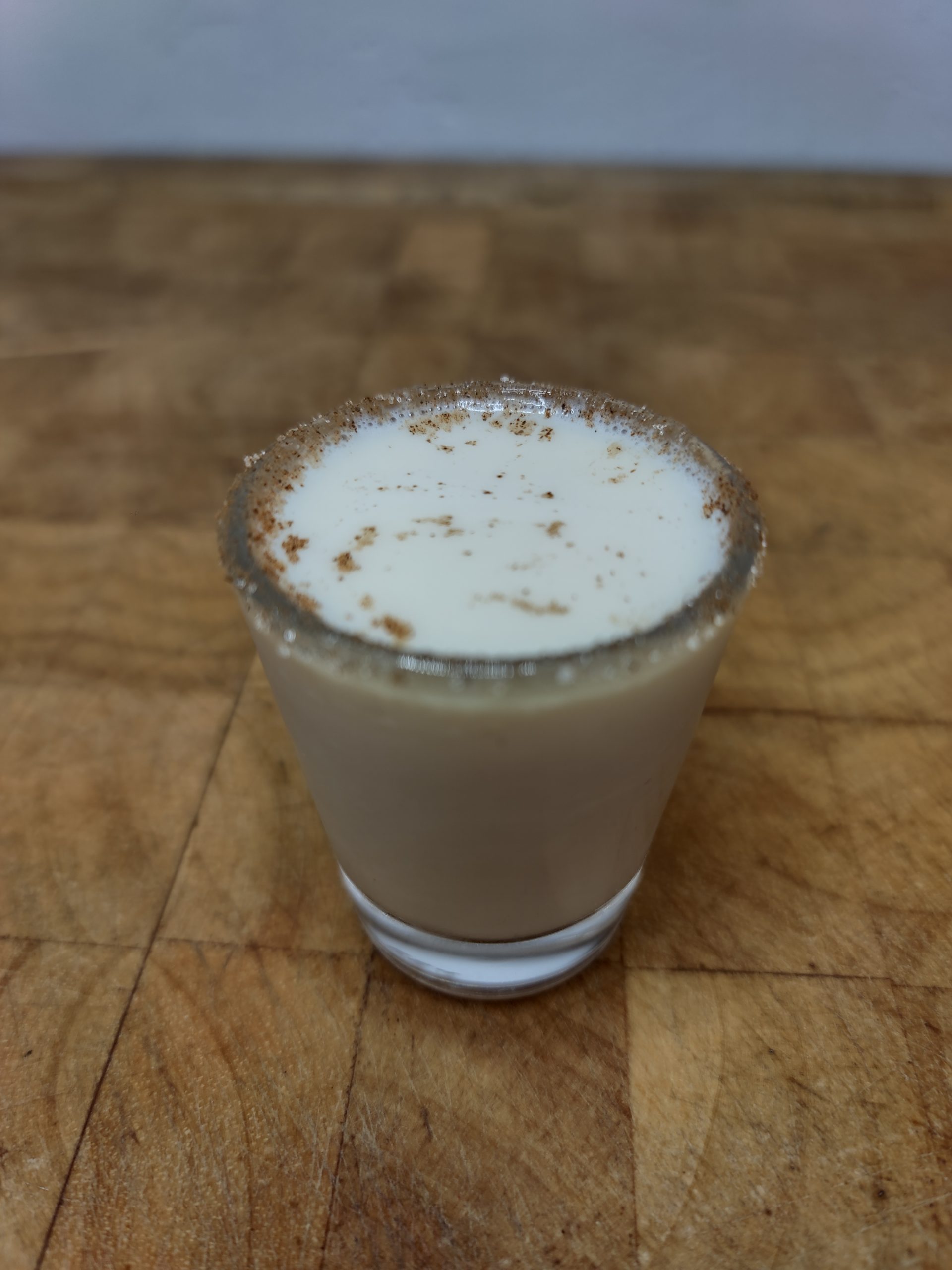 closeup of cinnamon toast crunch shot on a wooden table