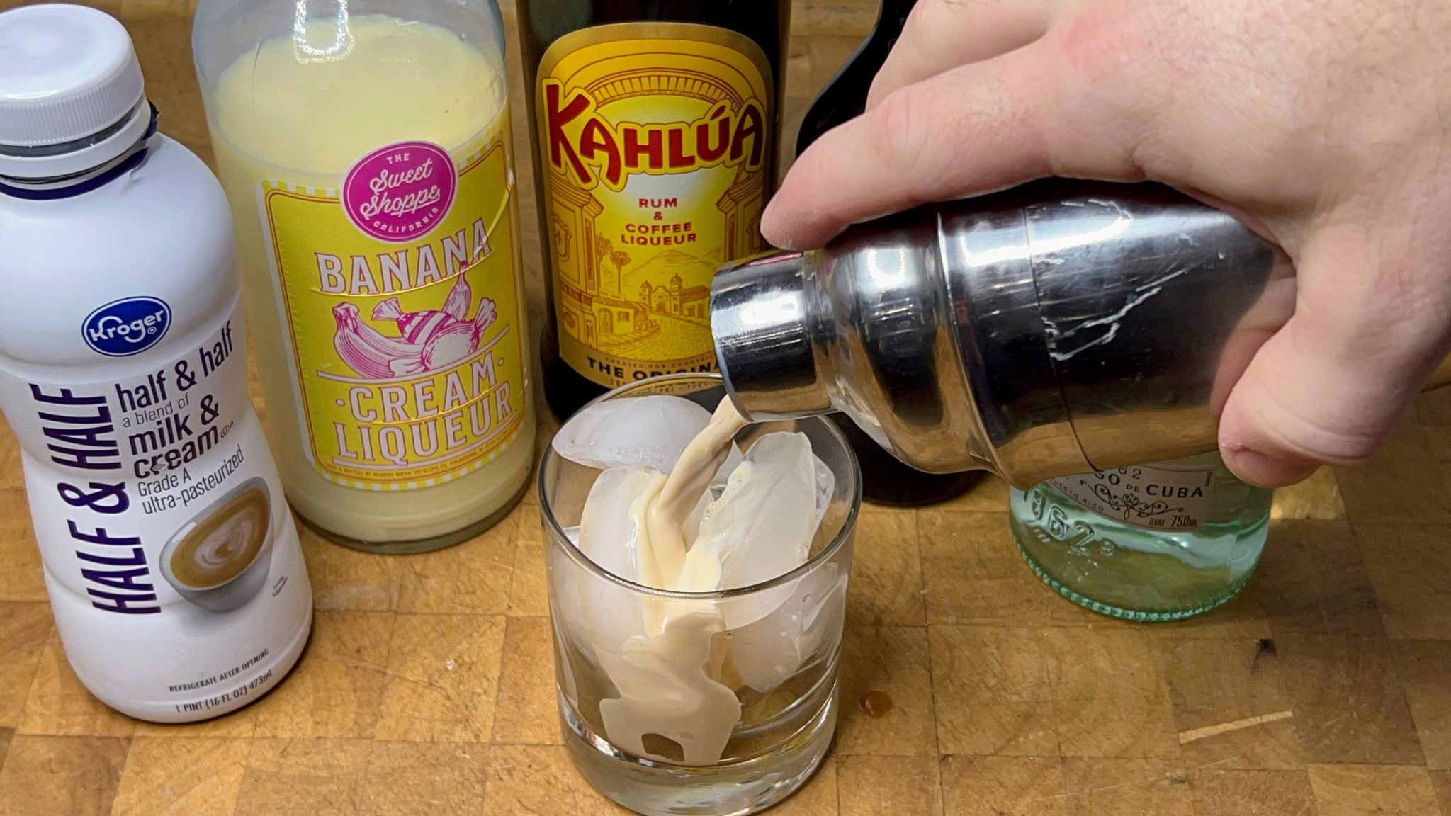 Gorilla Milk Drink a creamy sipper Occasional Cocktails