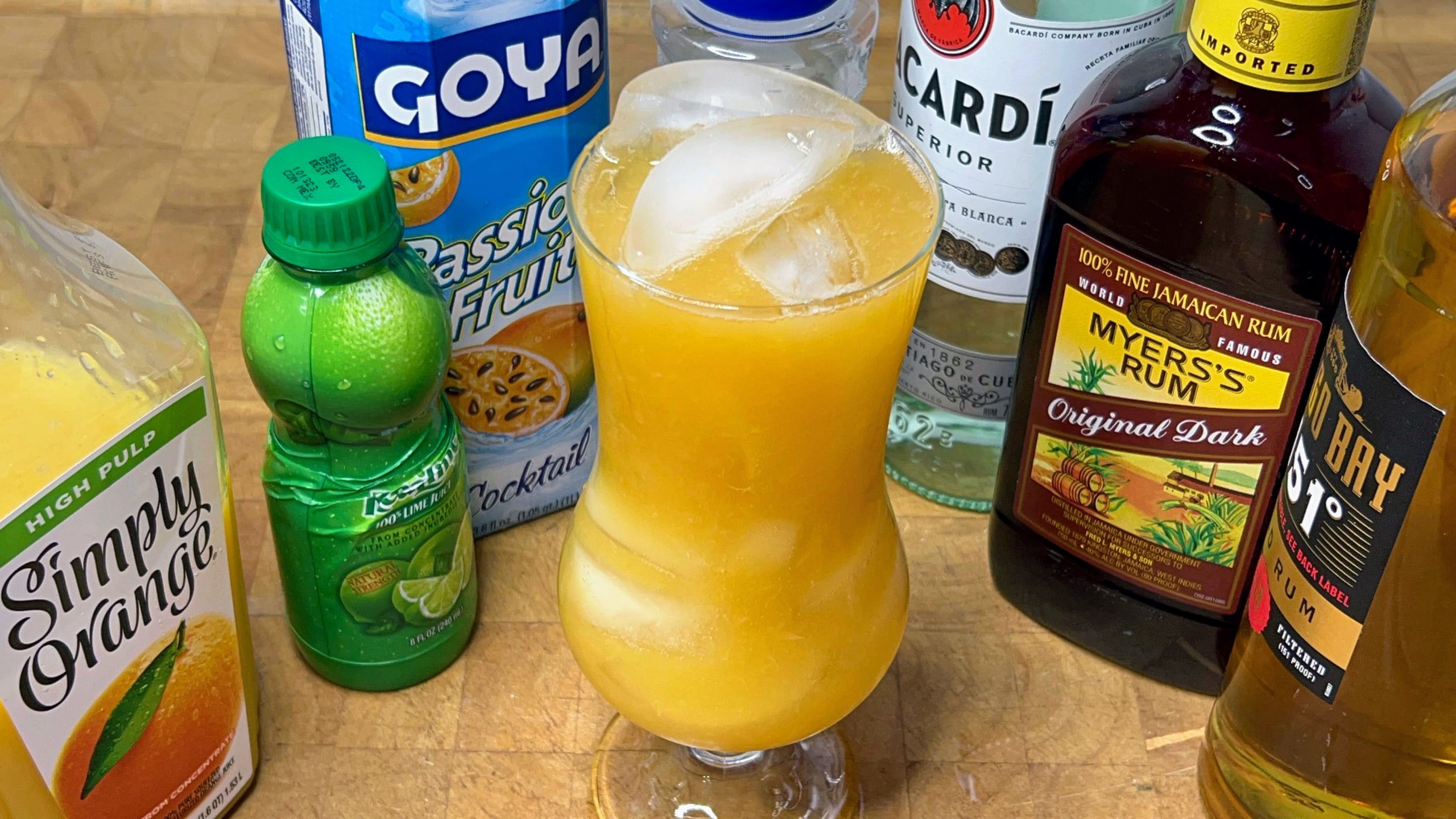Hurricane Cocktail