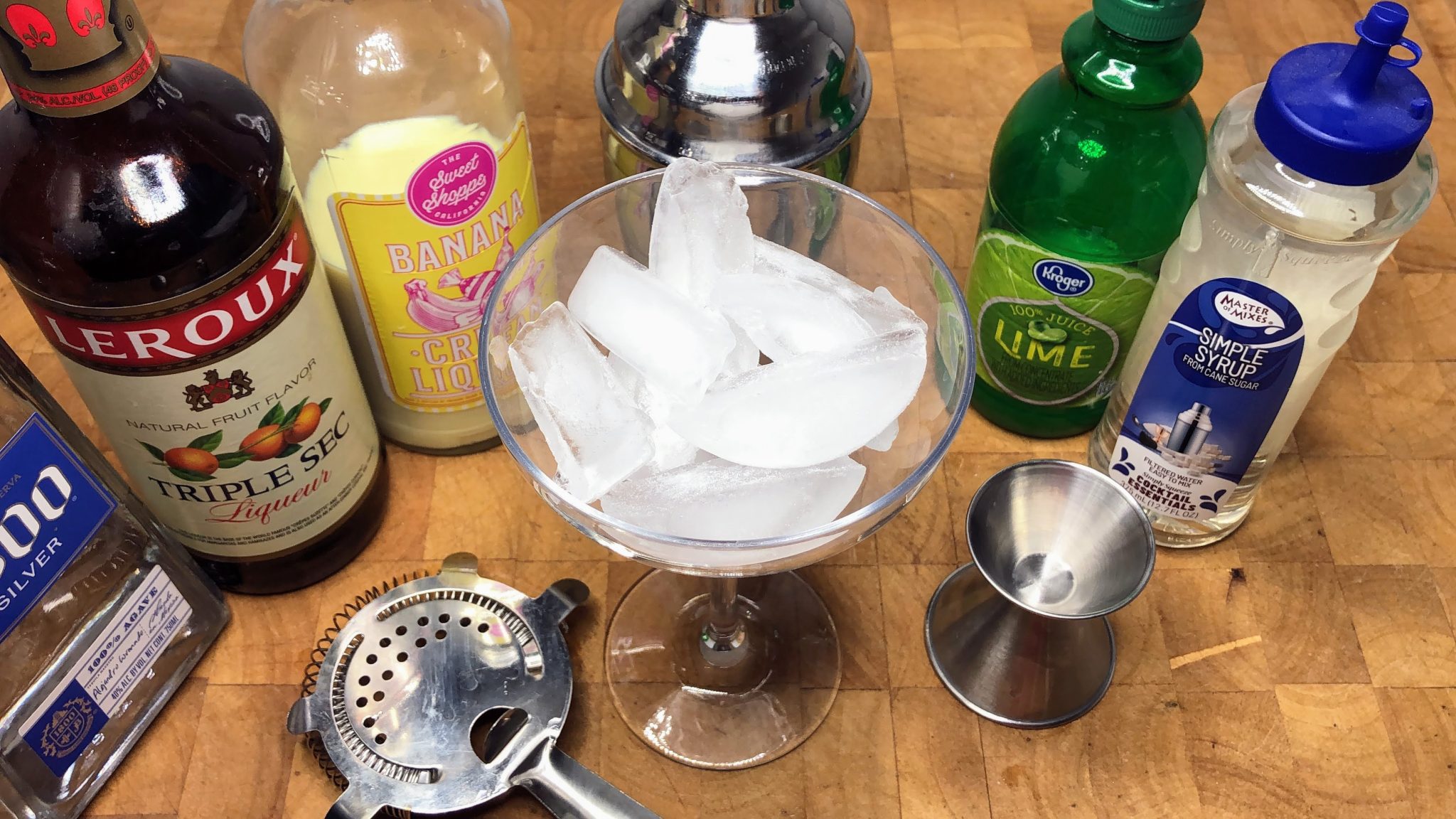 Banana Margarita Occasional Cocktails