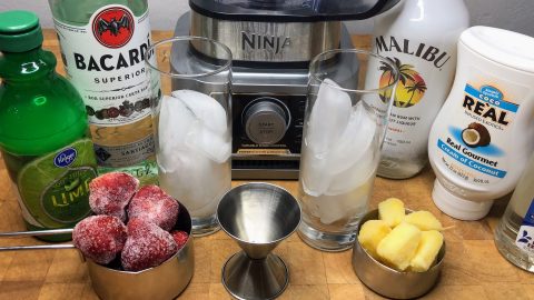 Miami Vice Drink | Occasional Cocktails